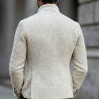 Alfie - Men's Stand Collar Button-Front Cardigan