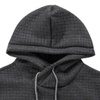 Archie - Men's Waffle-Knit Pullover Hoodie