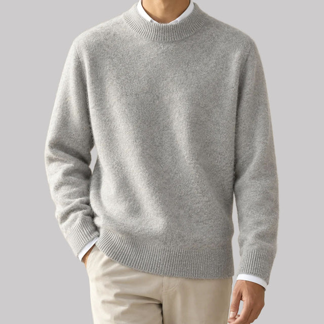 Harrison - Men's Mock Neck Pullover Sweater
