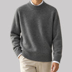 Harrison - Men's Mock Neck Pullover Sweater