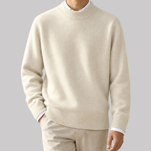 Harrison - Men's Mock Neck Pullover Sweater