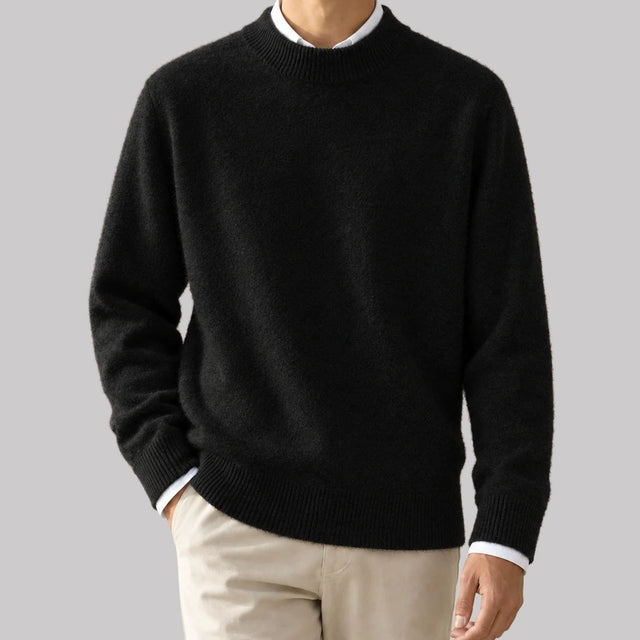Harrison - Men's Mock Neck Pullover Sweater