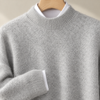 Harrison - Men's Mock Neck Pullover Sweater