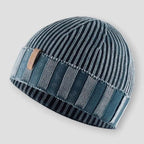Tromsø - Ribbed Knit Beanie with Fold-Over Cuff