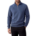 Basil - Men's Stand Collar Quarter-Zip Sweatshirt 5