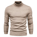 Darrel - Men's Ribbed Turtleneck Knit Sweater 1
