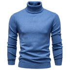 Darrel - Men's Ribbed Turtleneck Knit Sweater 3