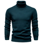 Darrel - Men's Ribbed Turtleneck Knit Sweater 5