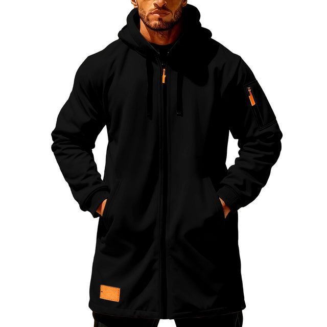Dylan - Men's Full-Zip Hooded Jacket with Multiple Pockets 2