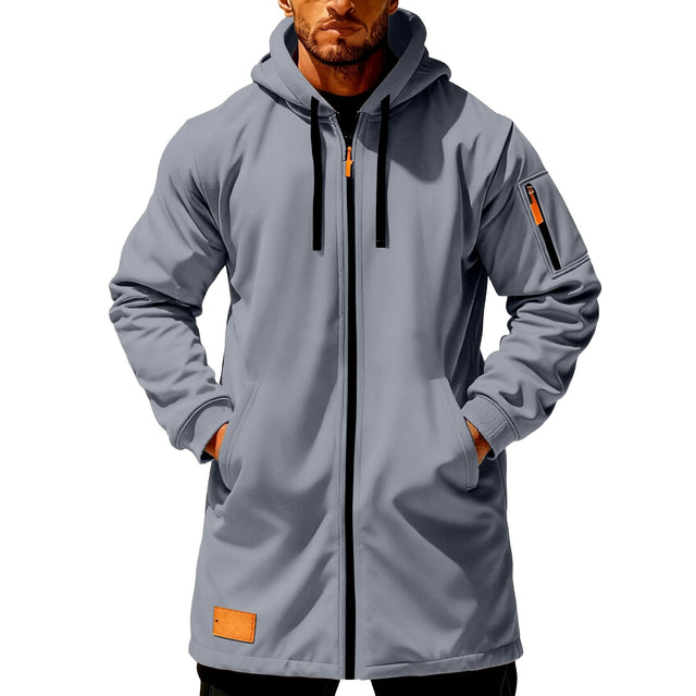 Dylan - Men's Full-Zip Hooded Jacket with Multiple Pockets 3