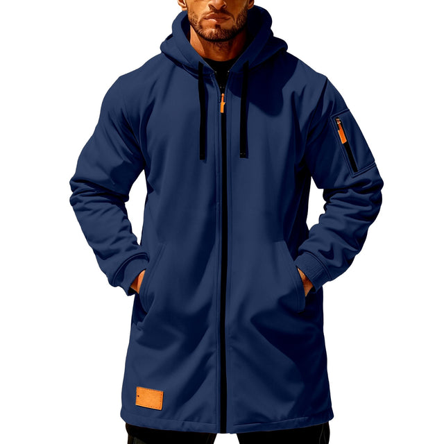 Dylan - Men's Full-Zip Hooded Jacket with Multiple Pockets 4