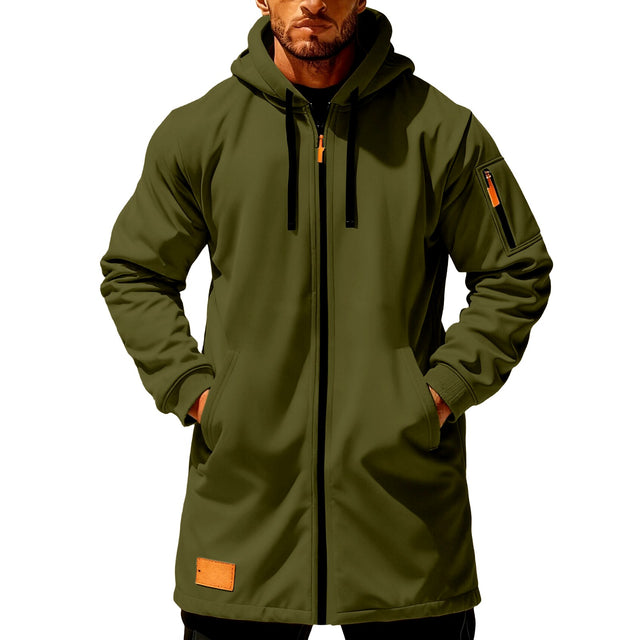 Dylan - Men's Full-Zip Hooded Jacket with Multiple Pockets 5