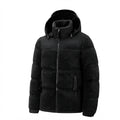 Elias - Men's Textured Fleece Zip Front Puffer Jacket