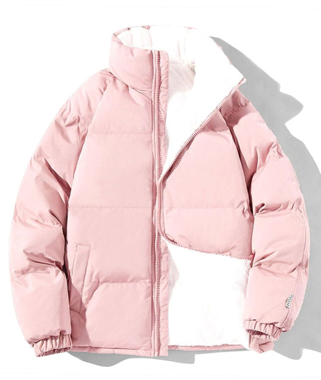 Giselle - Women's Quilted Puffer Jacket with Fleece Lining