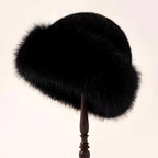 Gracelyn - Women's Fluffy Fur Hat with Lined Interior