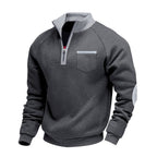 Holden - Men's Contrast Zip Sweatshirt with Chest Pocket 6