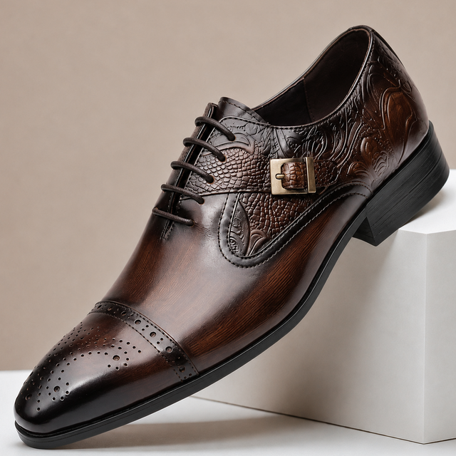 Jayden - Men's Cap-Toe Oxford Dress Shoes
