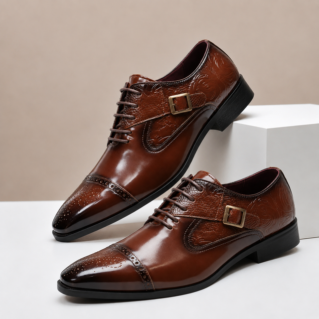 Jayden - Men's Cap-Toe Oxford Dress Shoes