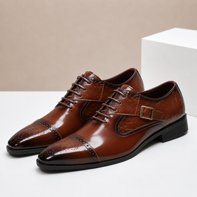 Jayden - Men's Cap-Toe Oxford Dress Shoes