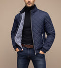 Keiran - Men's Quilted Puffer Jacket with Fleece Lining
