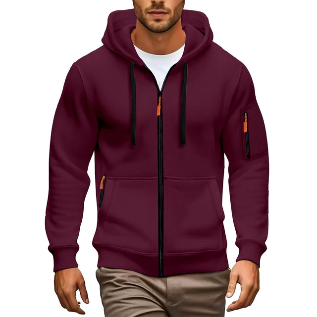 Leonardo - Men's Utility Pocket Zip Hoodie 5
