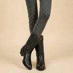 Marlena - Women's Embroidered Cowboy Boots with Block Heel