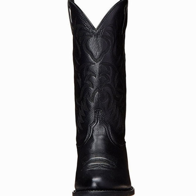 Marlena - Women's Embroidered Cowboy Boots with Block Heel