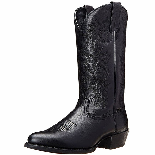 Marlena - Women's Embroidered Cowboy Boots with Block Heel
