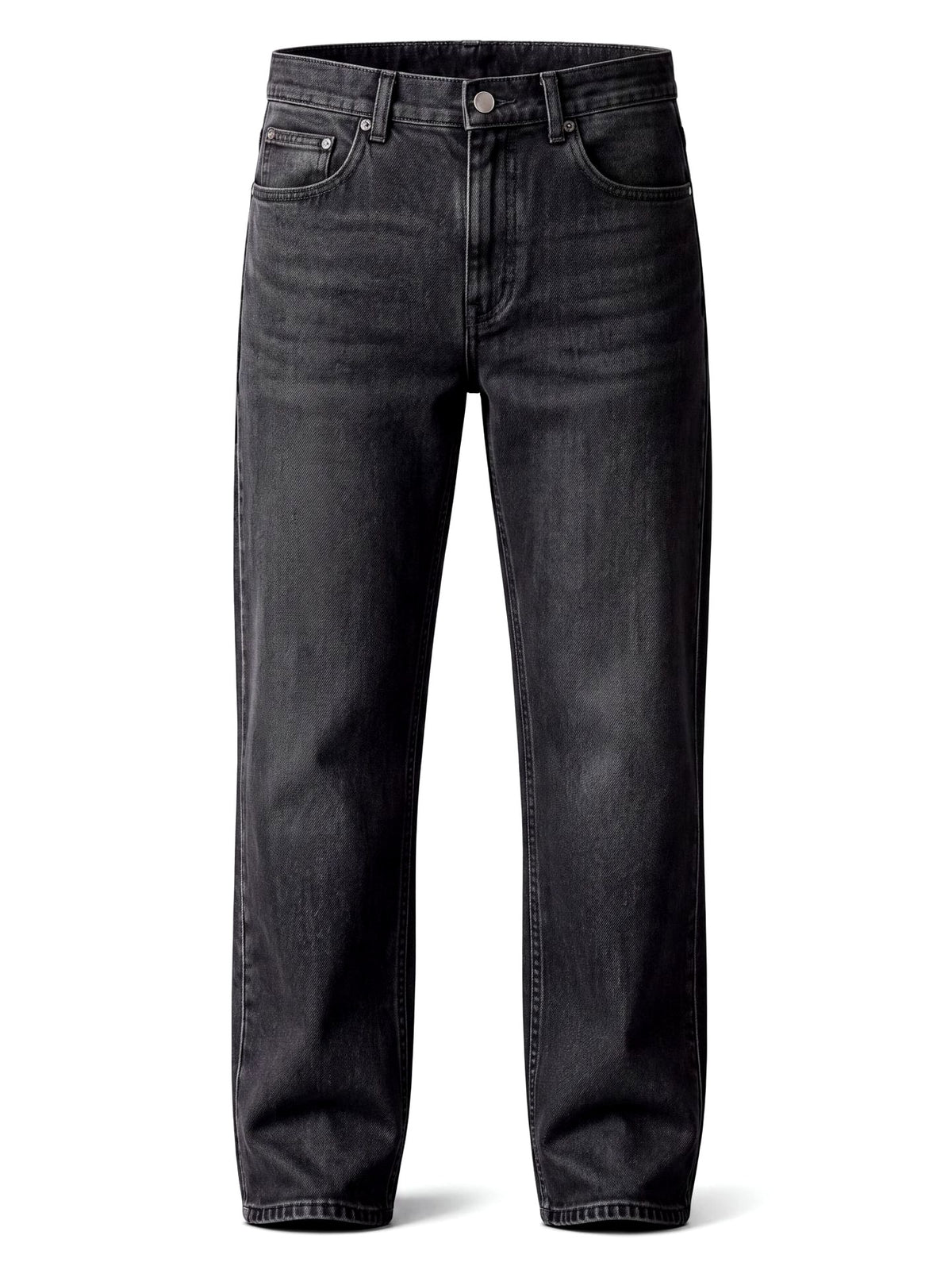 Matthew - Men's Button-Fly Straight-Leg Pants 2