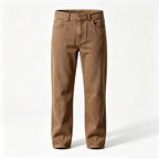 Matthew - Men's Button-Fly Straight-Leg Pants 5