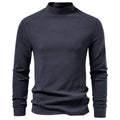Michael - Men's High Neck Long Sleeve Pullover 2