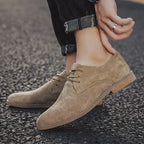 Sullivan - Men's Round Toe Suede Oxford Shoes