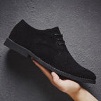 Sullivan - Men's Round Toe Suede Oxford Shoes