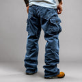 Vincent - Men's Corduroy Cargo Pants with Oversized Flap Pockets