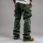 Vincent - Men's Corduroy Cargo Pants with Oversized Flap Pockets